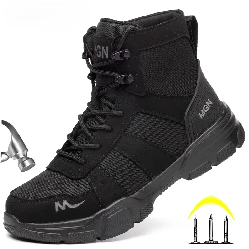 Men'S Shoes Dq - أحذية العمل غير قابلة للتدمير أحذية