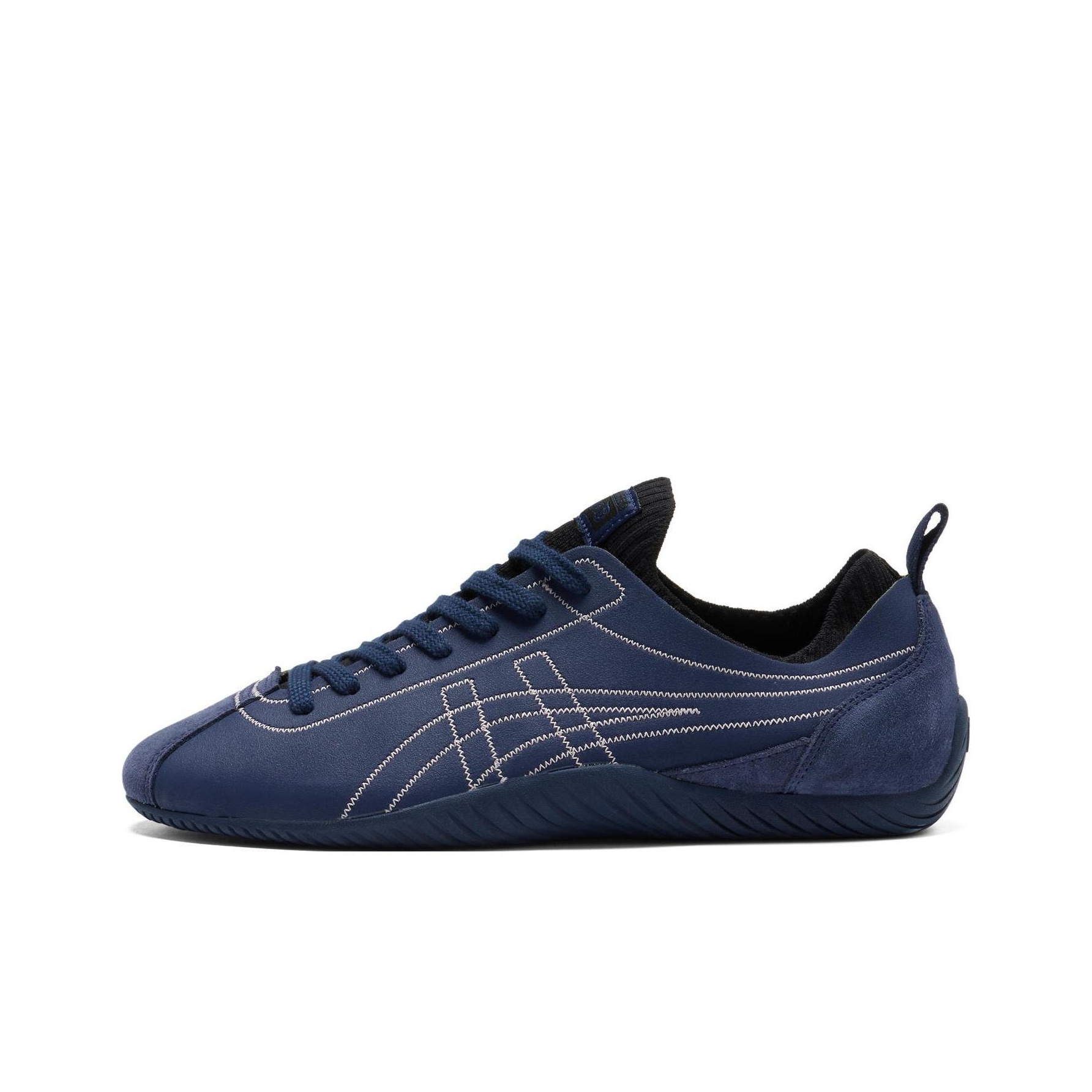 Men'S Shoes Navy Blue - أحذية أونتسوكا تايجر سكلاو منخفضة الارتفاع