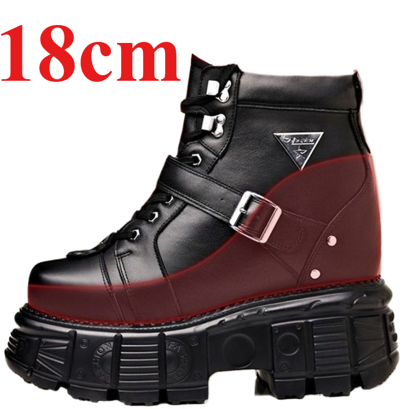 Men'S Shoes Dq - أحذية دراجات نارية رجالية من الجلد