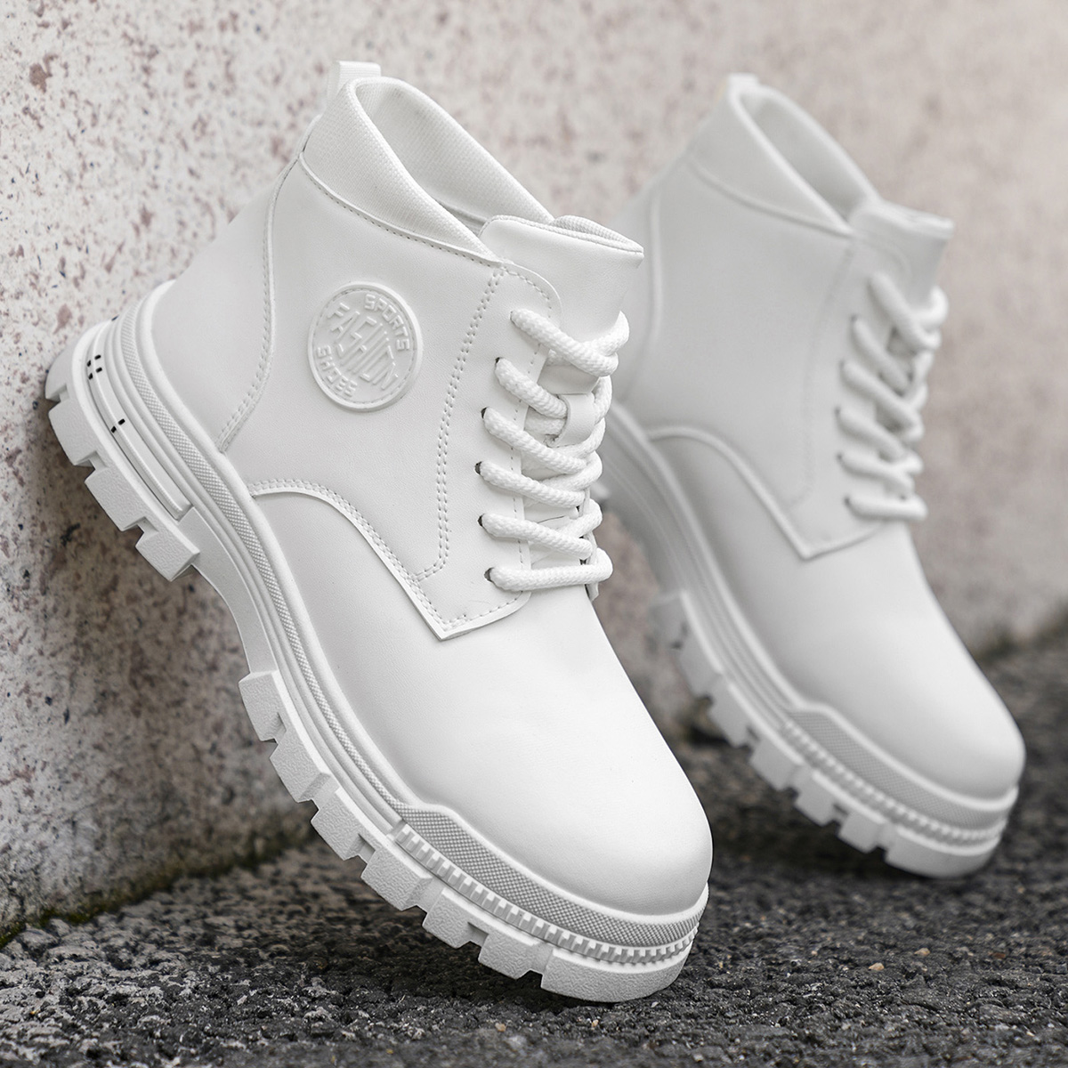 أحذية رجالية عصرية بيضاء لجميع - مراجعة Men'S Shoes Dq وسعره