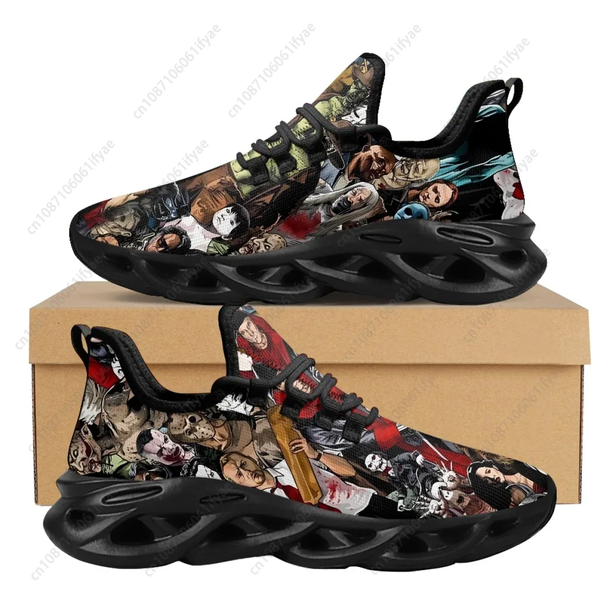 أحذية رياضية بتصميم شخصيات أفل - مراجعة Men Shoes Myer وسعره