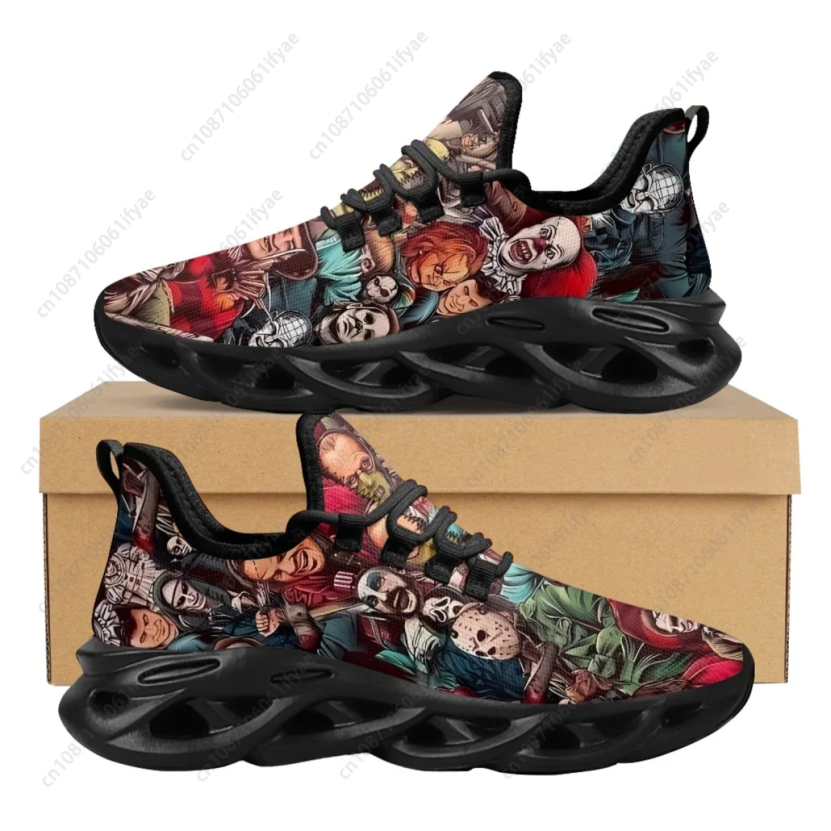 أحذية رياضية بتصميم شخصيات أفل - مراجعة Men Shoes Myer وسعره