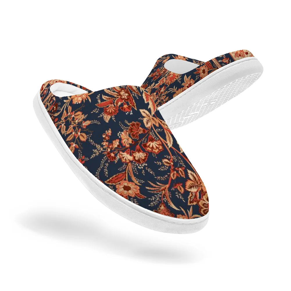 شباشب قطنية منزلية بنمط زهور ح - مراجعة Men'S Shoes Quality وسعره