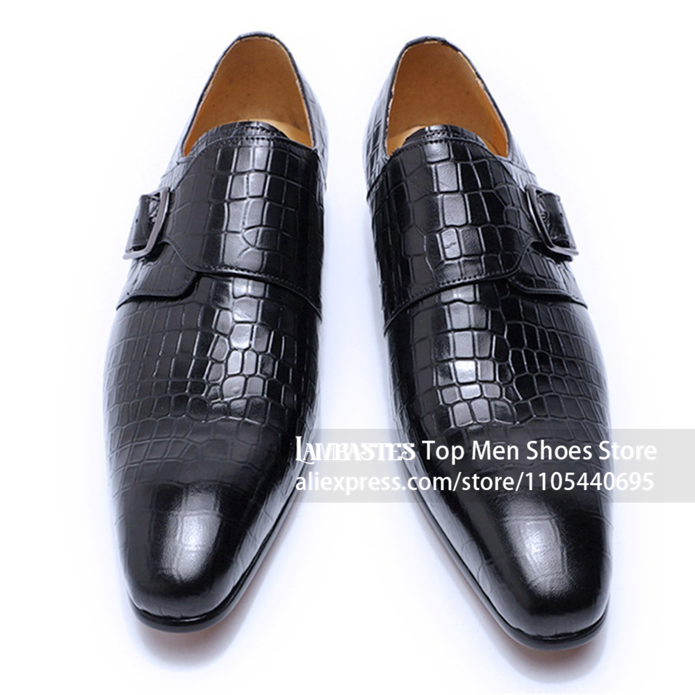 أحذية رسمية من الجلد المنقوش ب - مراجعة Men'S Shoes Navy Blue وسعره