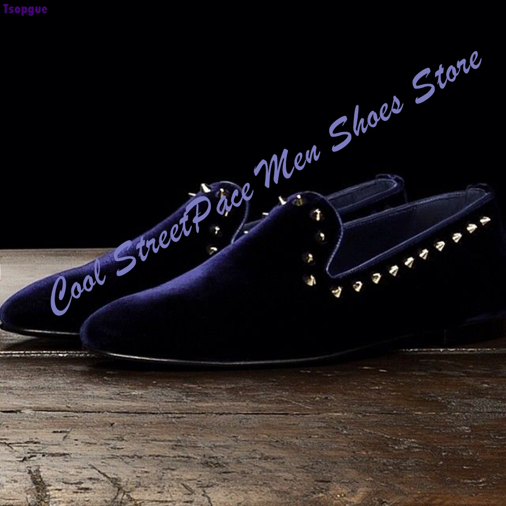 حذاء رجالي أزرق كحلي من المخمل - مراجعة Men'S Shoes Navy Blue وسعره