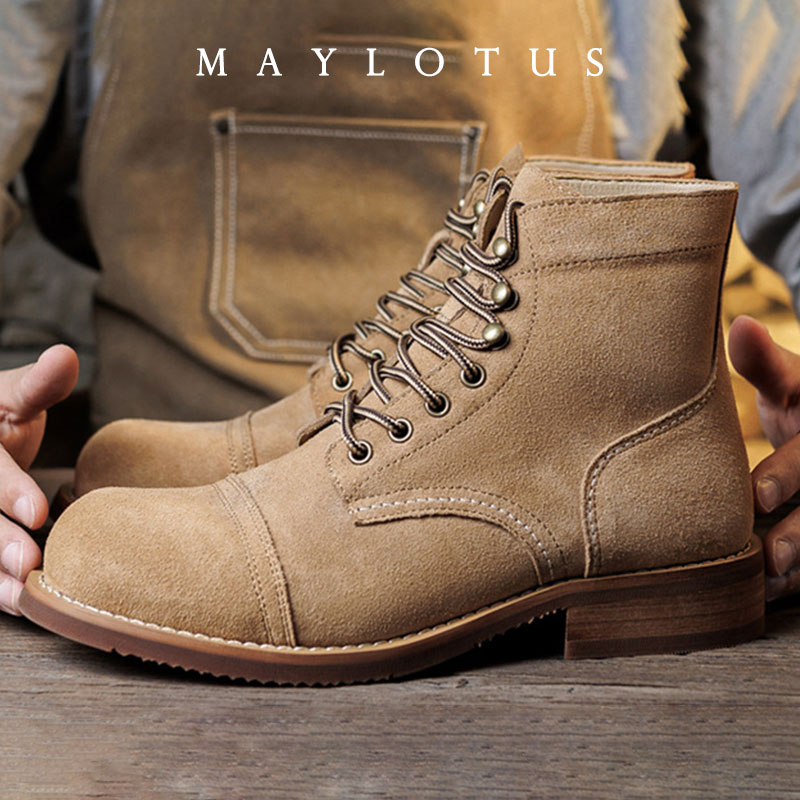 حذاء رجالي من الجلد السويدي بت - مراجعة Men'S Shoes Dq وسعره
