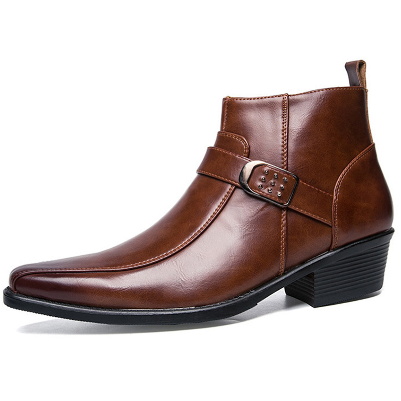 2026 جديد الرجال ريترو كاوبوي  - مراجعة Men Shoes Brands وسعره