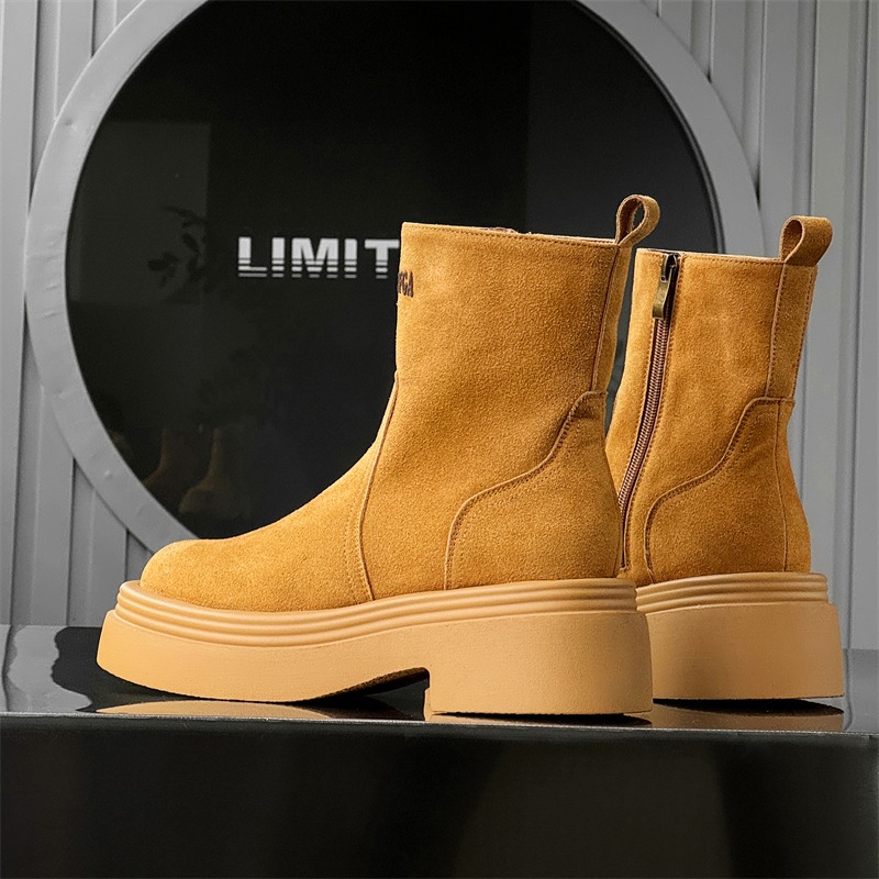أحذية بوت قصيرة شتوية بنمط أور - مراجعة Men'S Shoes Dq وسعره
