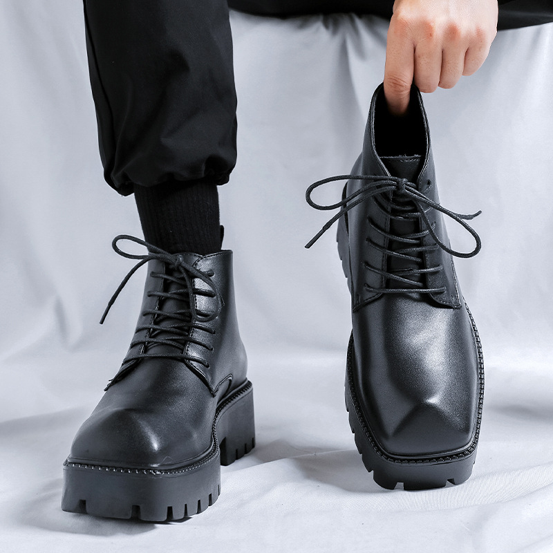 أحذية جلدية أصلية عصرية فاخرة  - مراجعة Men Shoes Brands وسعره