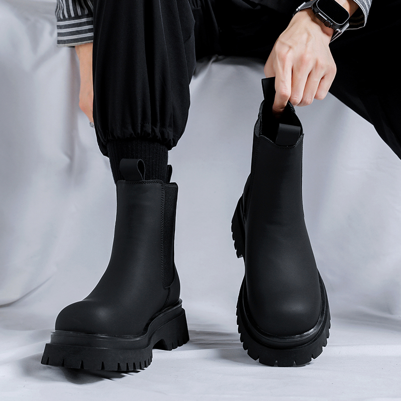 2026 بوتات رجالية سوداء عالية  - مراجعة Men Shoes Brands وسعره