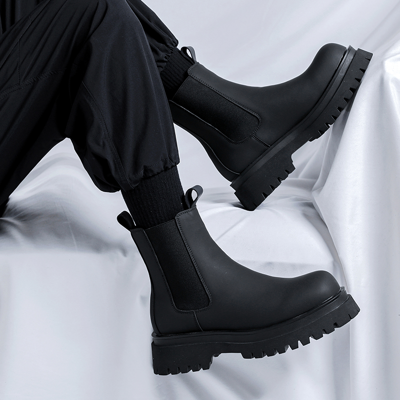 2026 بوتات رجالية سوداء عالية  - مراجعة Men Shoes Brands وسعره